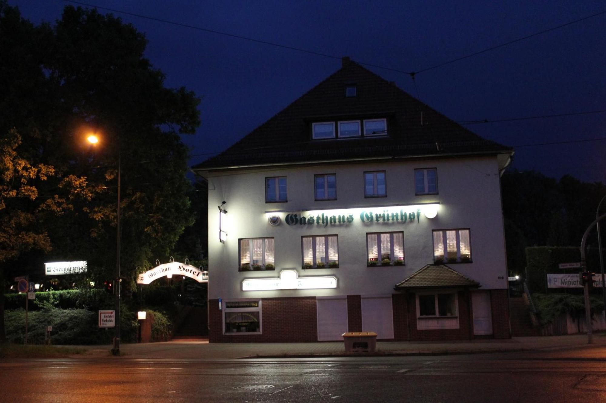 Gasthaus & Hotel Gruenhof Frankfurt  Eksteriør bilde